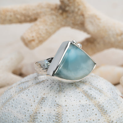 Larimar Ring #66 - Size 58