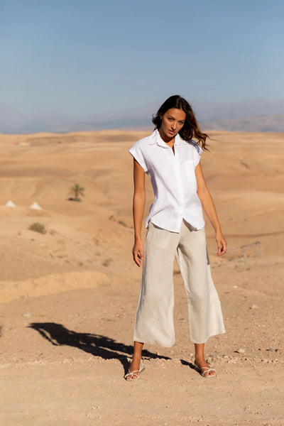 Eddi Shirt- White