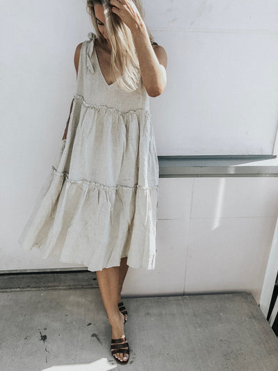 Ostuni Dress - Natural