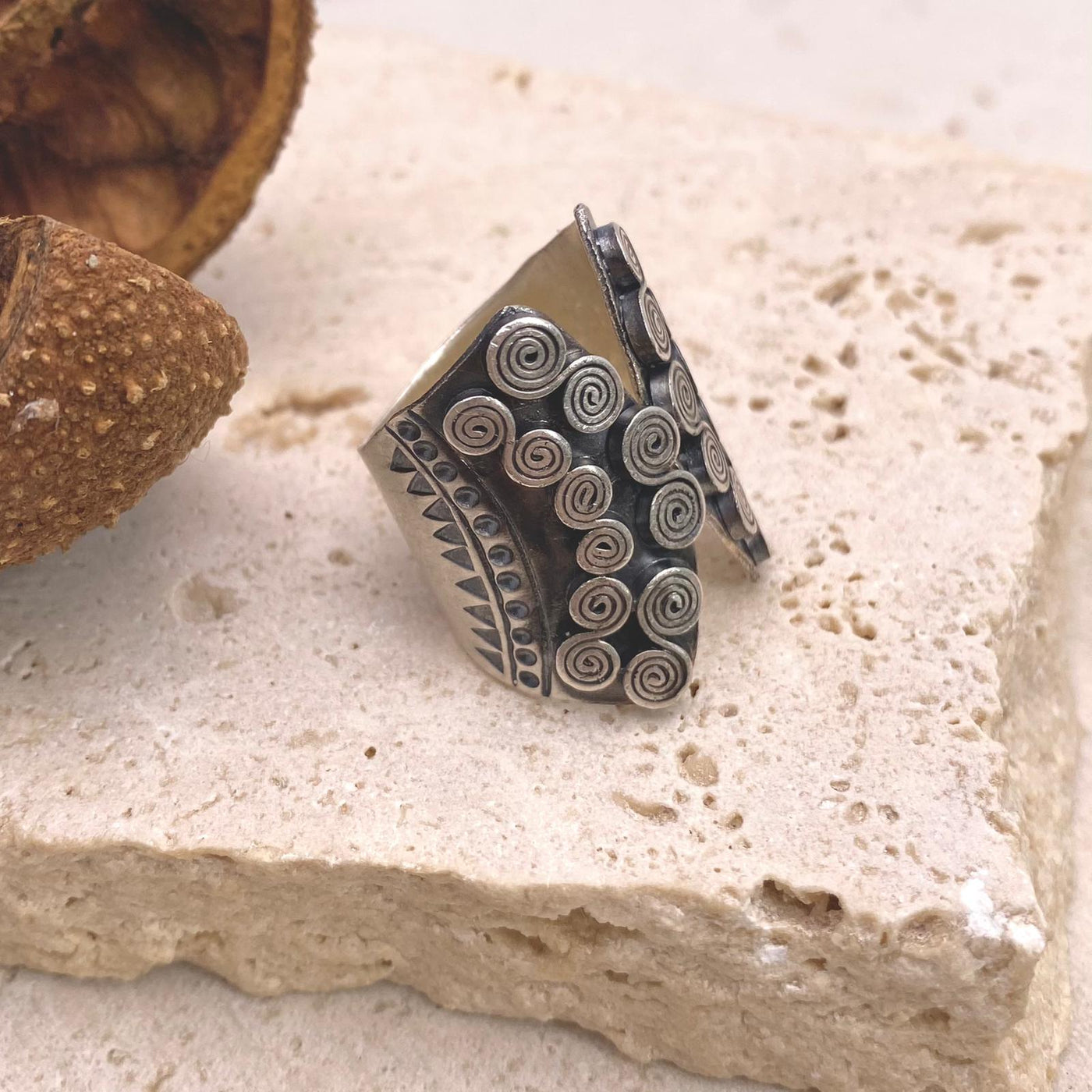 Mayan Rhythms Ring
