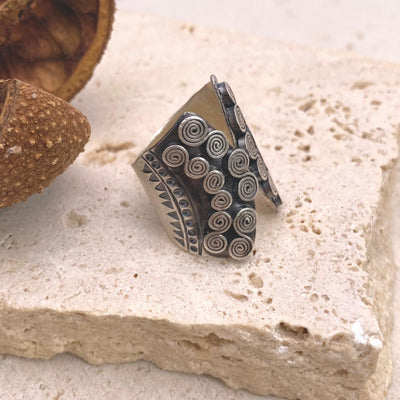 Mayan Rhythms Ring