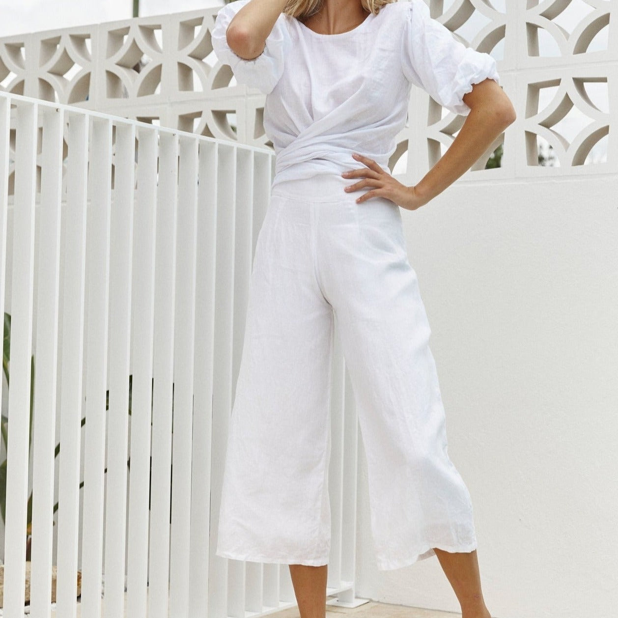 Soho Pants - White