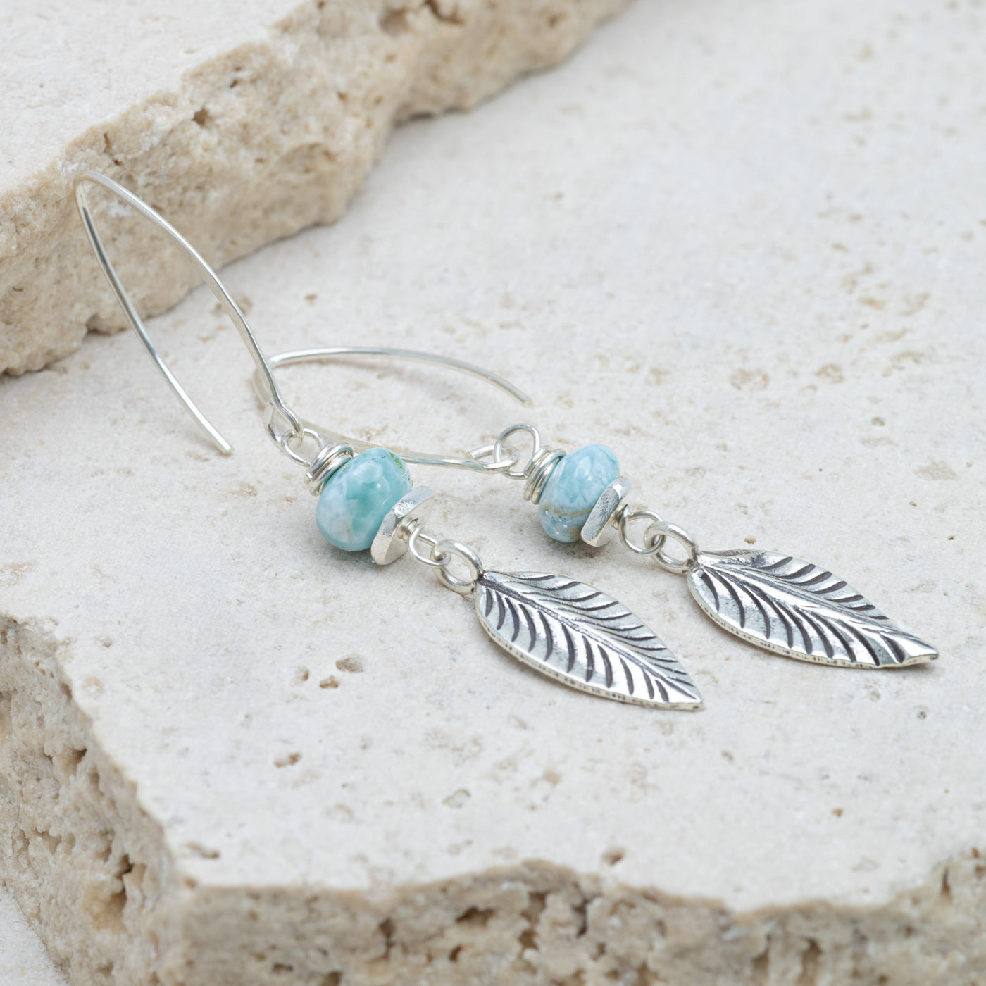 Ocean Waves Earrings- Small