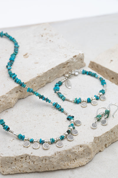 Turquoise Sun Necklace