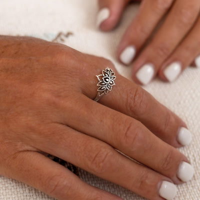 Blossoming Lotus Ring