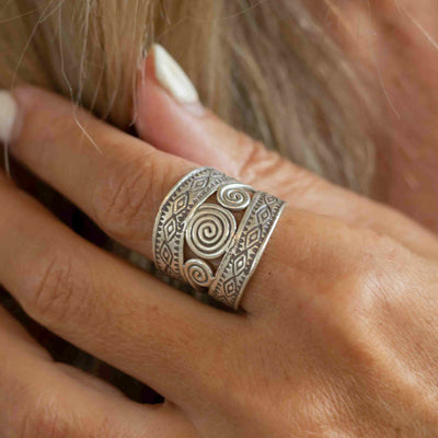 Spiral Journey Ring