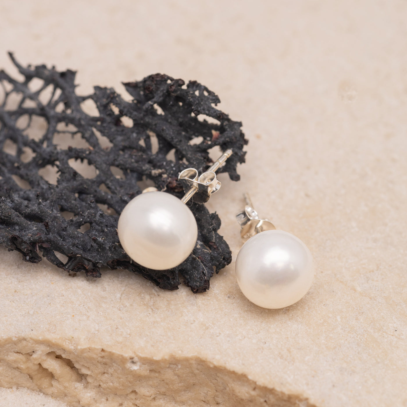 Pearl Studs - Large