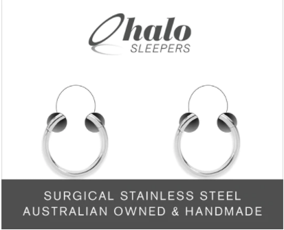 12mm Silver Stainless Steel Sleeper