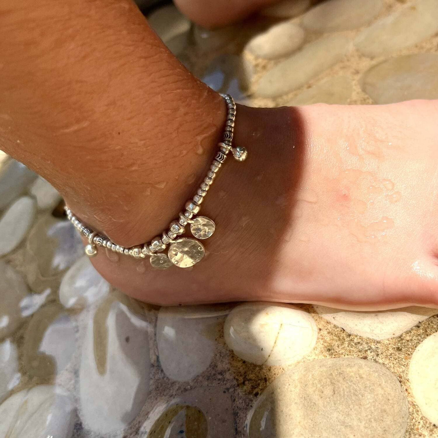 Hilltribe Silver Kids Oasis Anklet