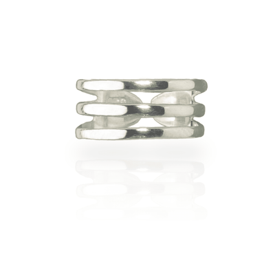 In Between the Lines - Sterling Silver - Toe Ring