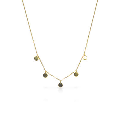 Luna Orbit Necklace - Gold