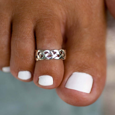 Sterling Silver Kauai Toe Ring