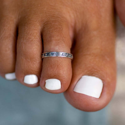 Sterling Silver Sirena Toe Ring