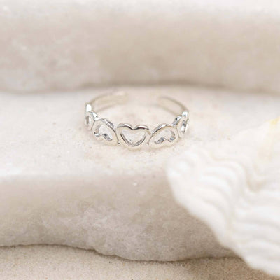 Sweet Heart Toe Ring