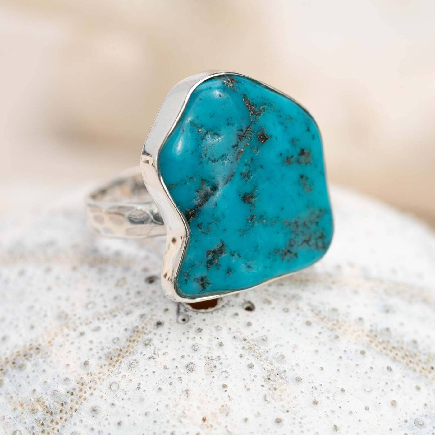 Turquoise Blue Ring Style 58