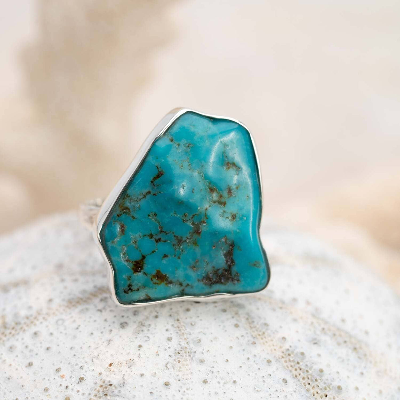 Turquoise Blue Ring Style 65